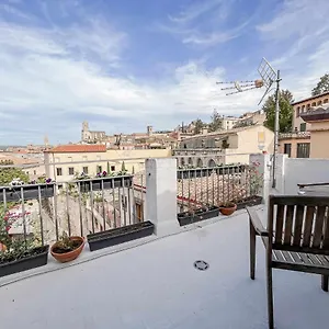 Romantic Duplex With Terrace And Great Views Apartamento Gerona